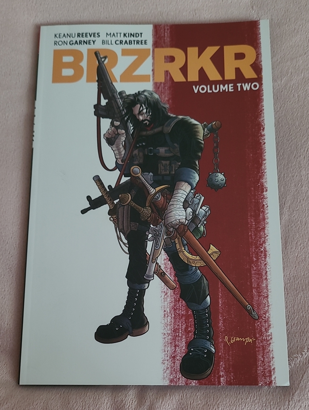 BRZRKR Vol. 2 by Keanu Reeves, Matt Kindt, Ron Garney & Bill Crabtree
